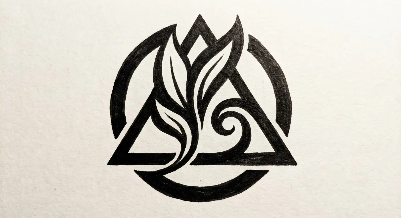 Inside joke symbol tattoo only your crew understands