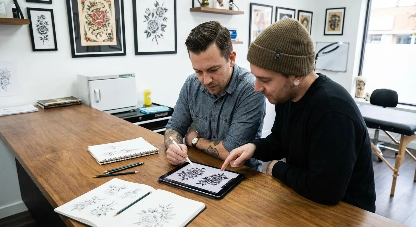 Escanor tattoo design generator example