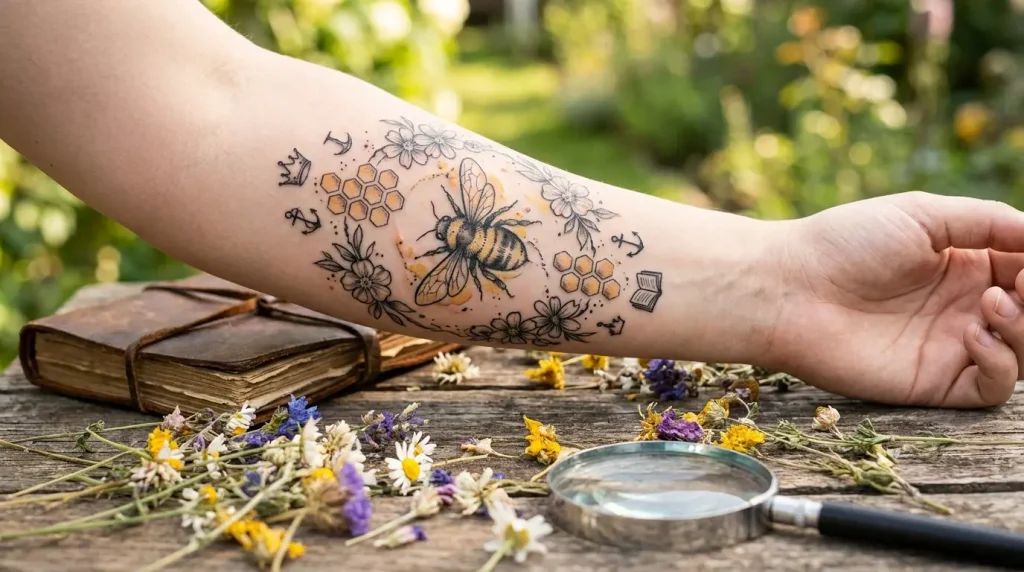 bee tattoo meaning