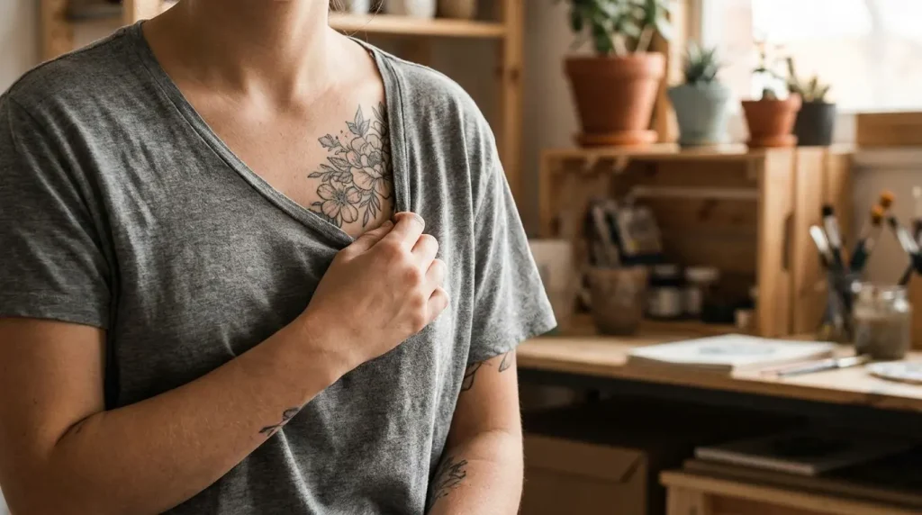 boob tattoo
