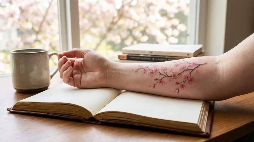 cherry blossom tattoo meaning