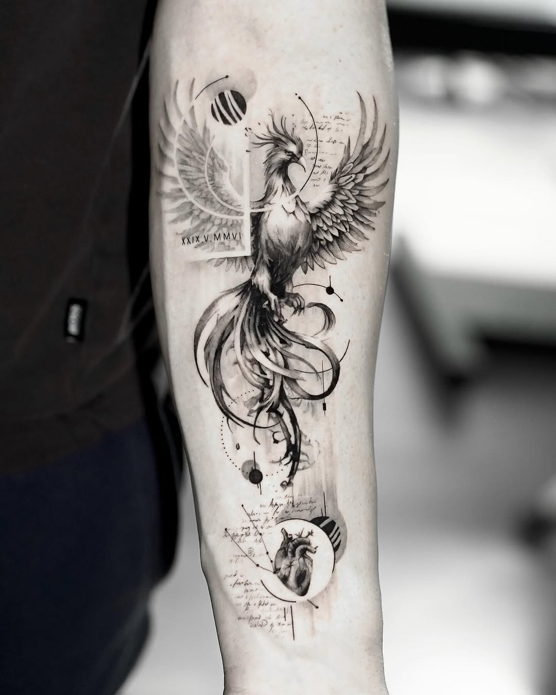 42 Stunning Phoenix Tattoos That Embody Transformation - Sacred Joanne