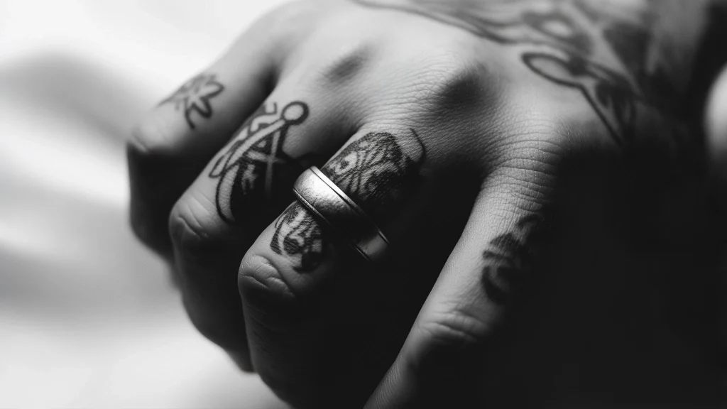 wedding ring tattoo